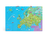 Hapee Capee Magnetic Europe Map Puzzle